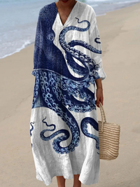 Imani | Linen Maxi Dress