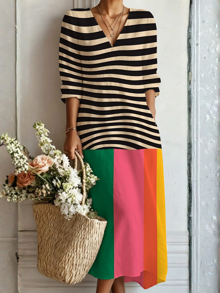 Sara™ | Abito Boho Lungo