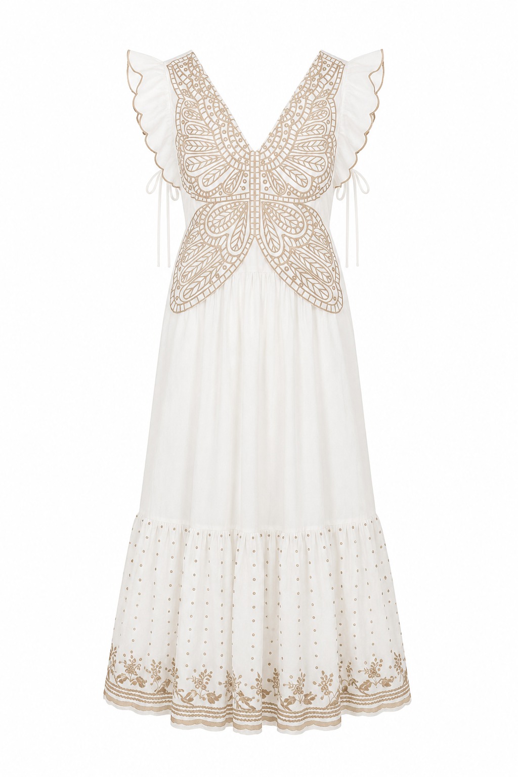 Vestito Favorevole Farfalla