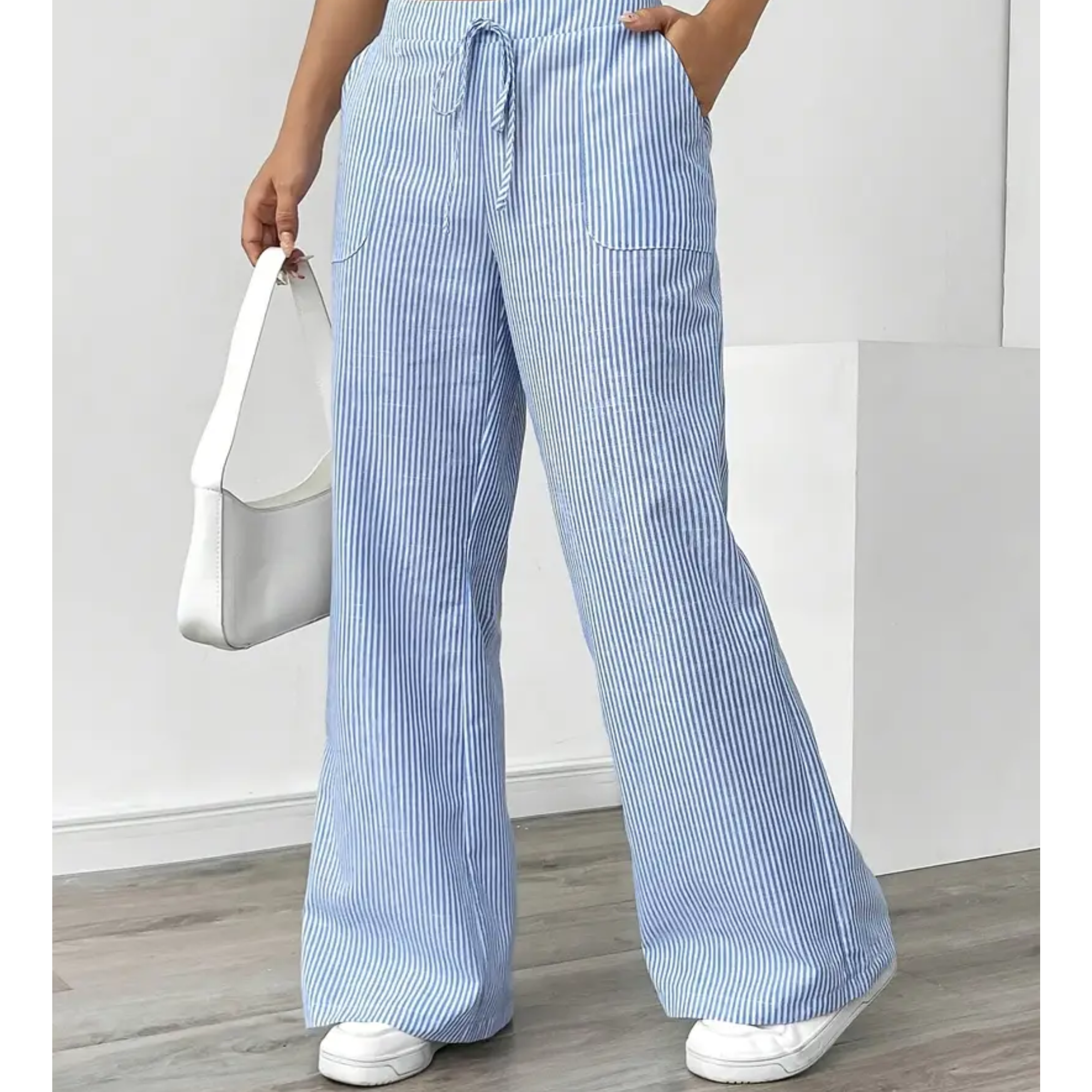 Amber™ | Pantaloni a righe con tasche