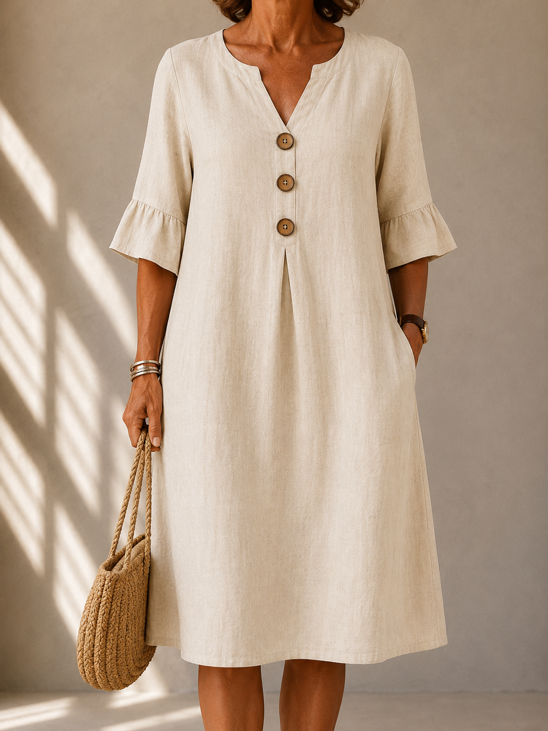 Harper | A-Line Midi Dress