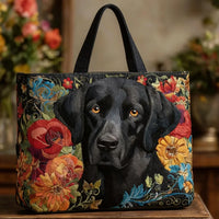 Companion Midnight Bloom | Borsa a Spalla Fatta a Mano con Trapuntatura