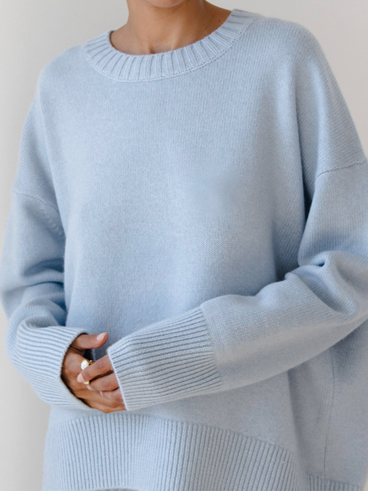 Heidi | Maglione Oversized Relaxed con Collo a Giro