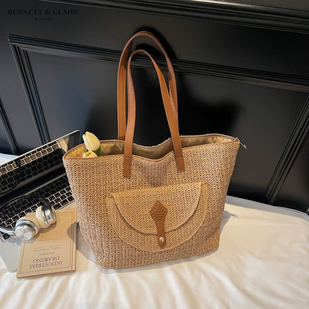 Cindy™ Borsa Tote Woven Quotidiana