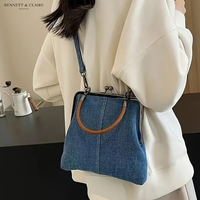 Borsa a Spalla in Denim Lucille™