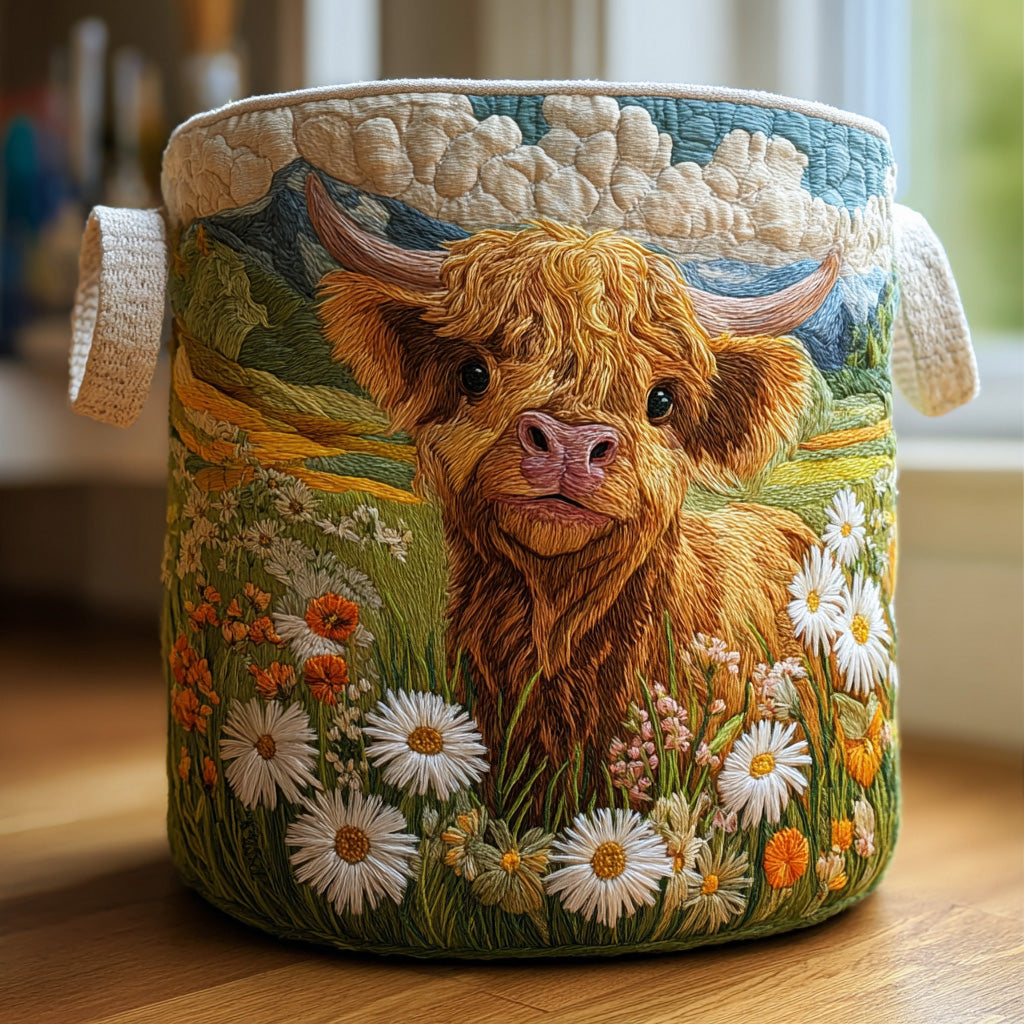 Highland Charm | Cesto per la Lavanderia Fatti a Mano
