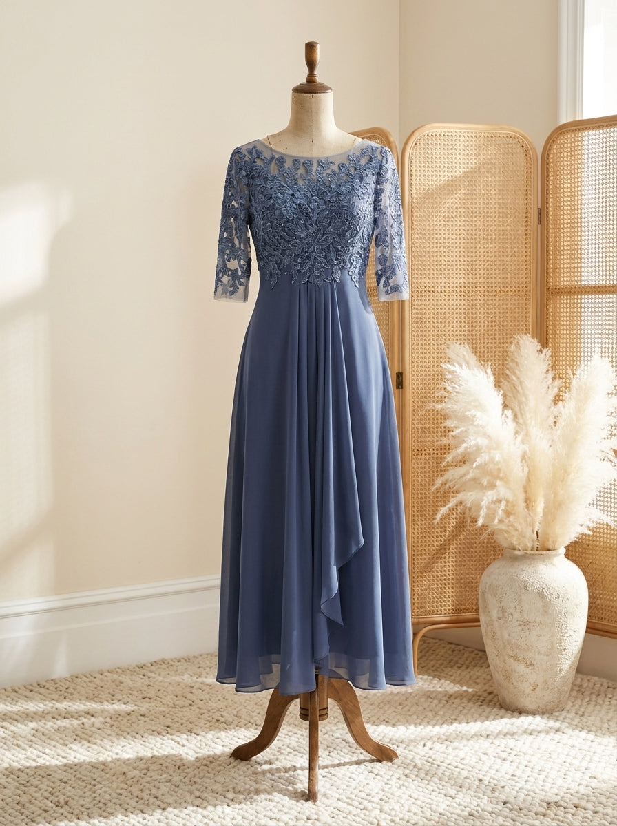 Ilinca | Abito Midi con Corpetto Traforato – Lucia Toscana