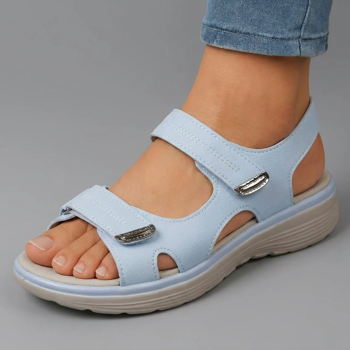 Noreen | Sandali Comfort Regolabili