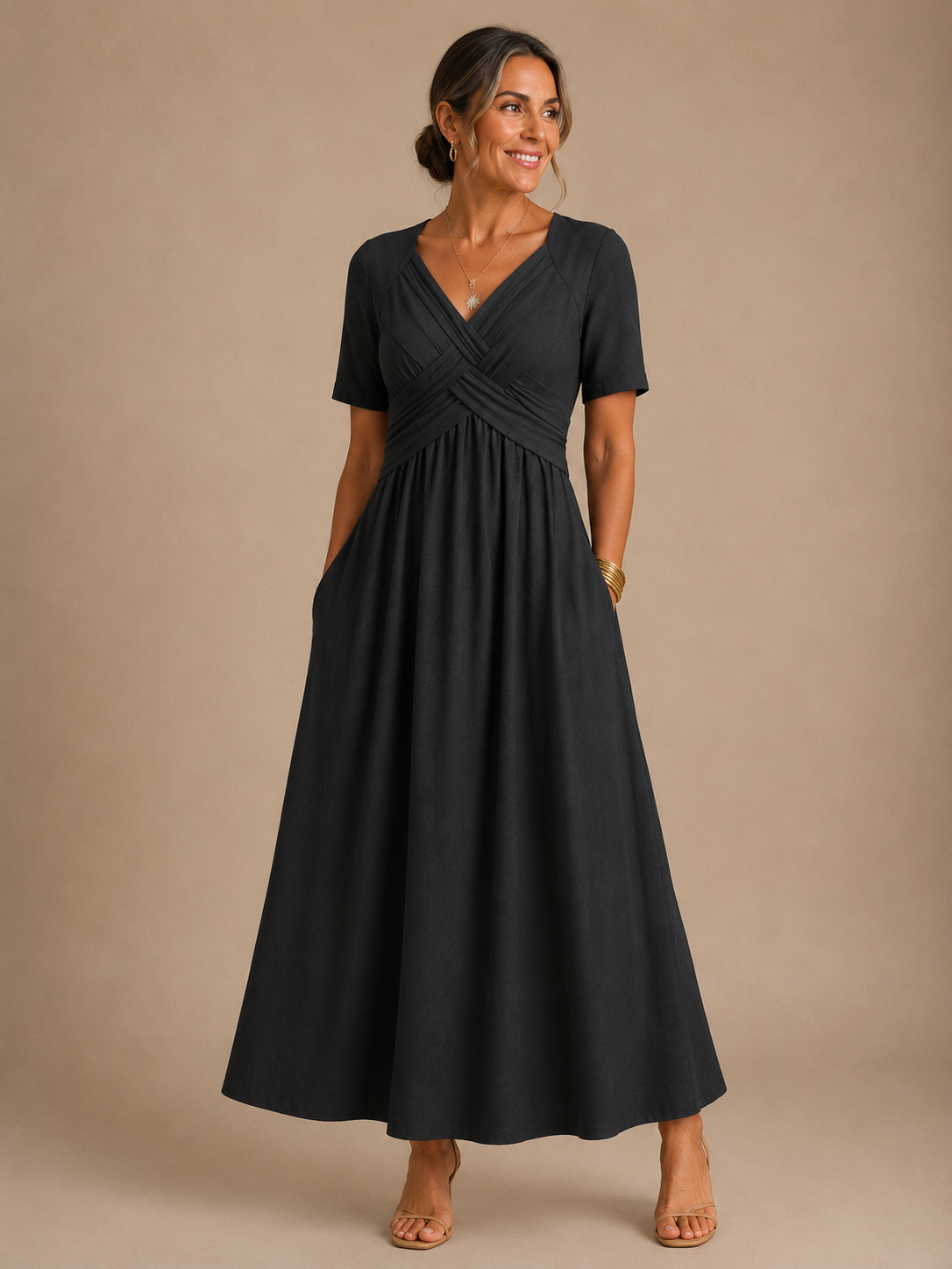 Angeli™ |  Abito Midi Elegante