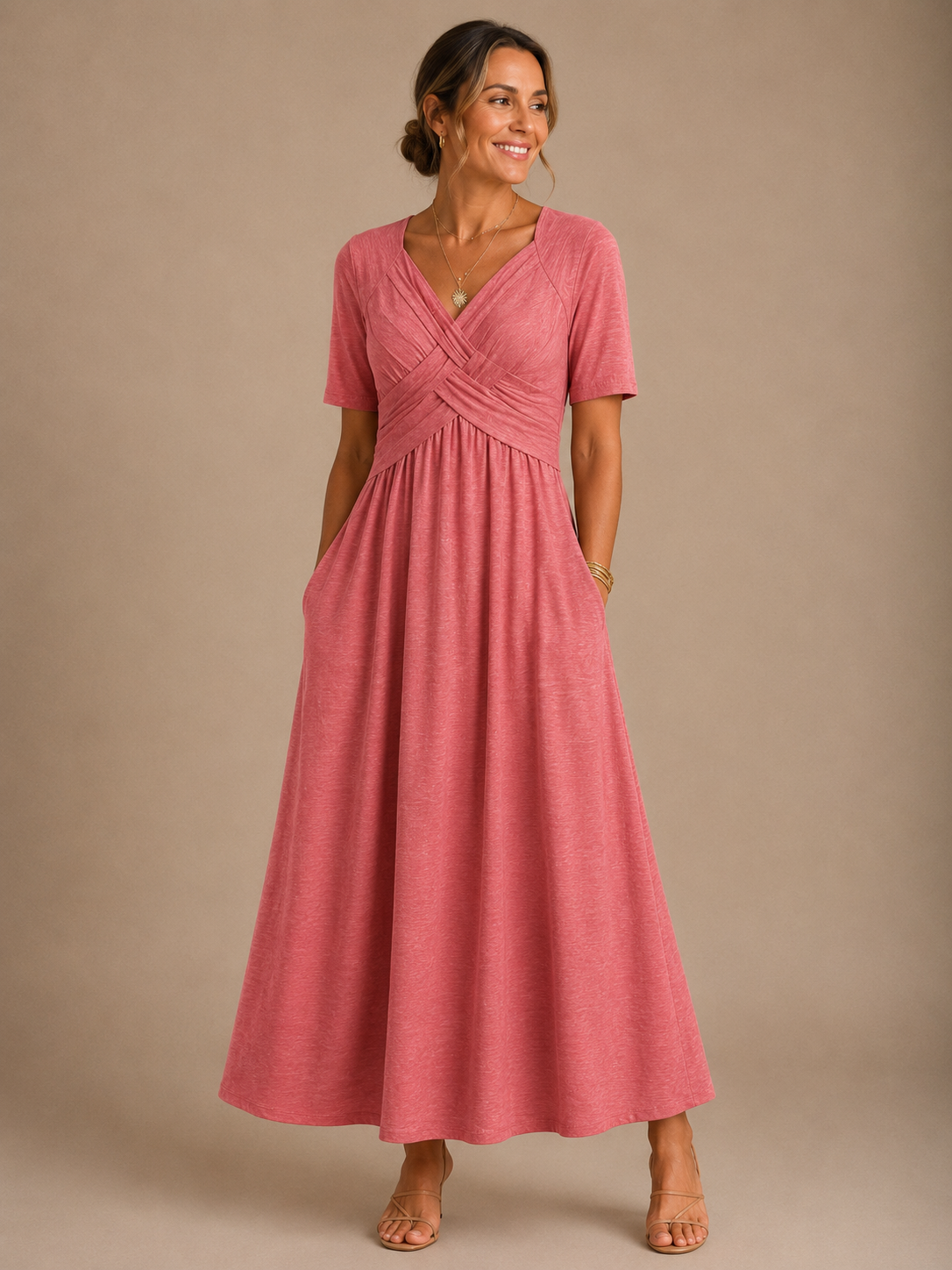 Angeli™ |  Abito Midi Elegante