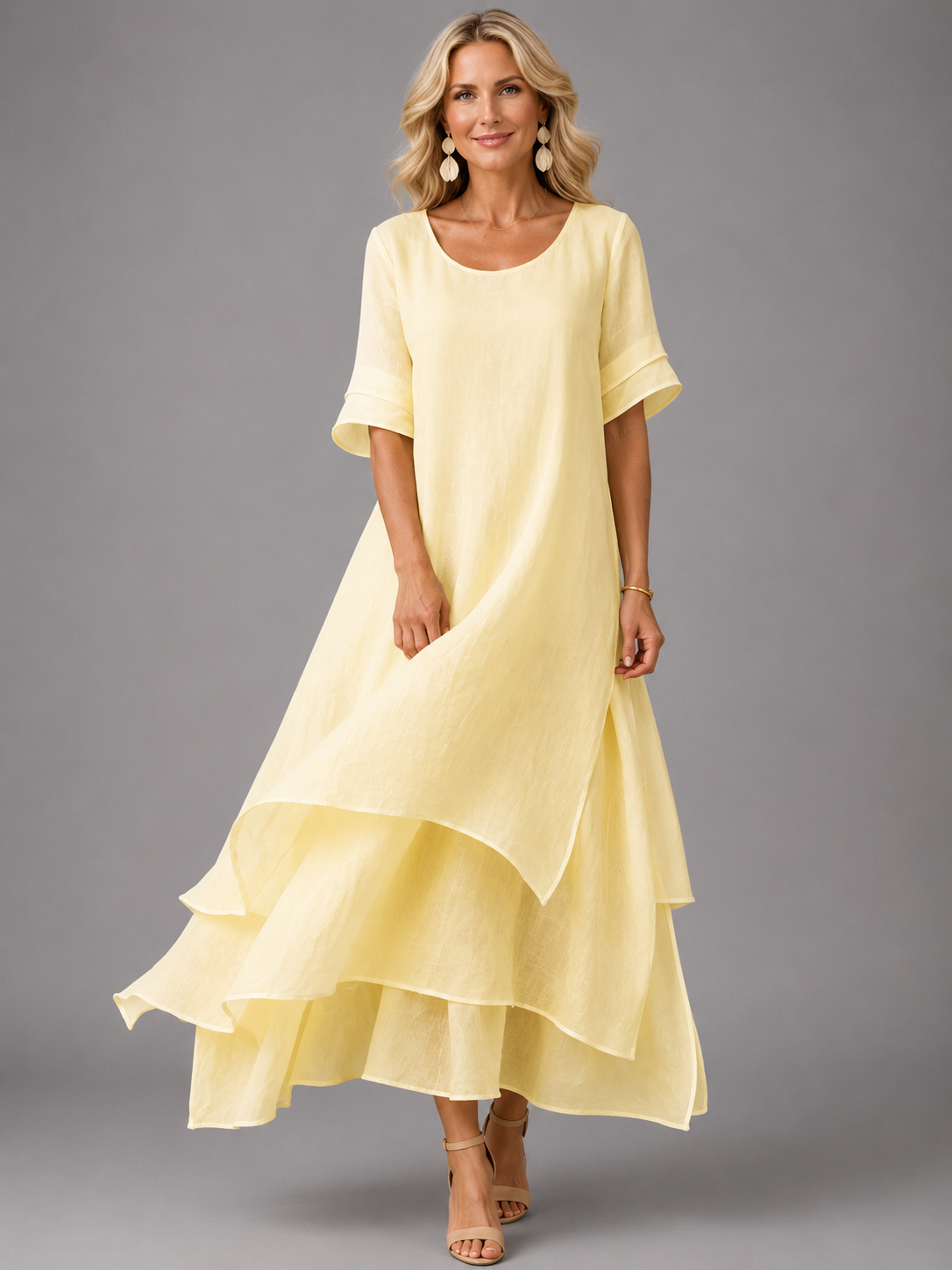 Liora | Abito Maxi Grace Fluente