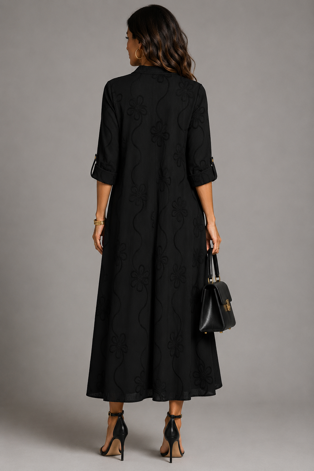 Ambre | Figure-flattering Floral Summer Dress