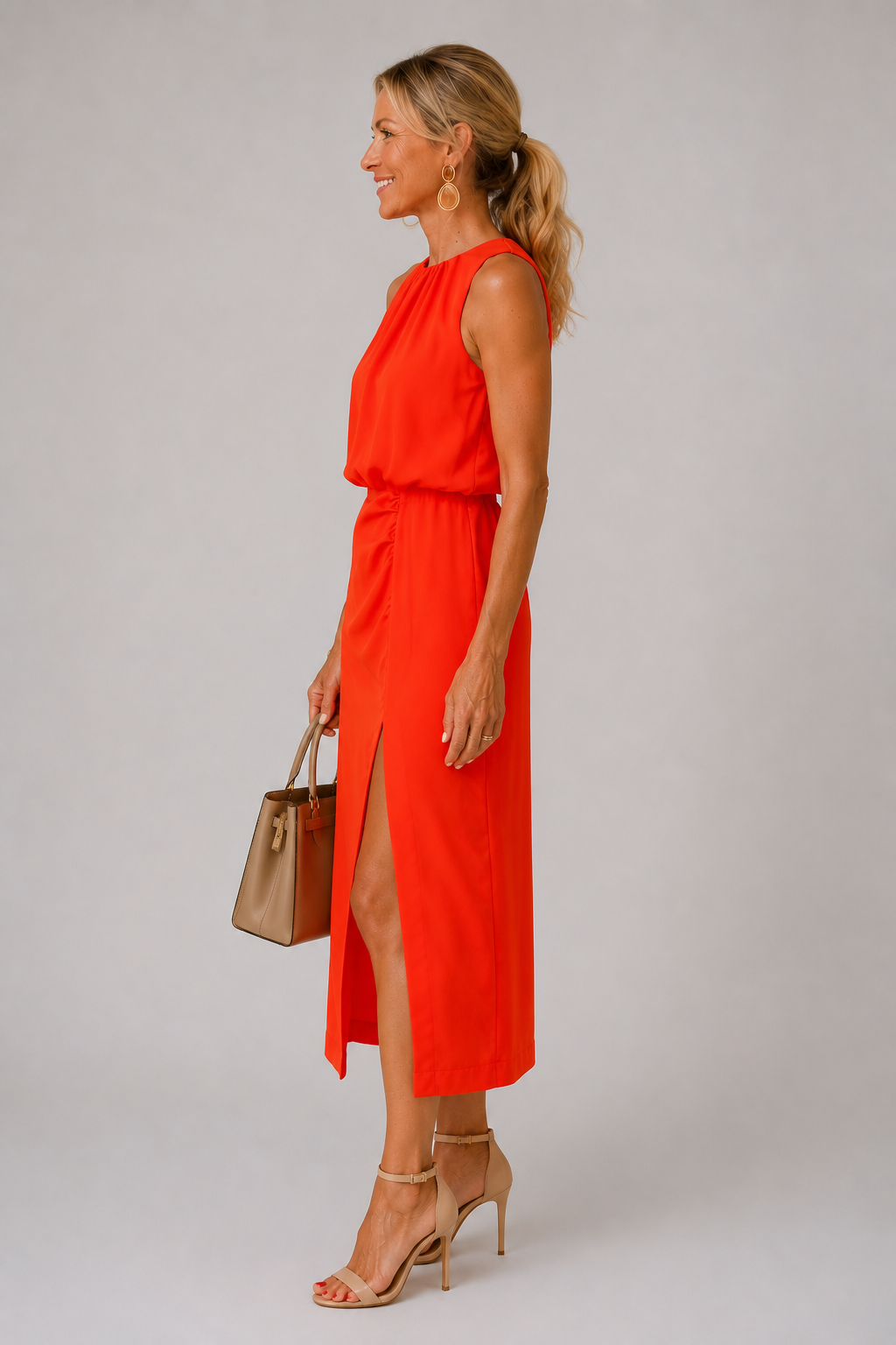 Nicole | Abito estivo elegante con spacco