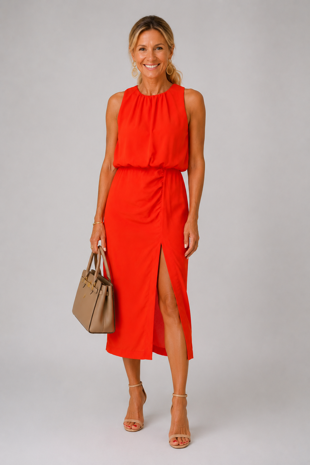 Nicole | Abito estivo elegante con spacco