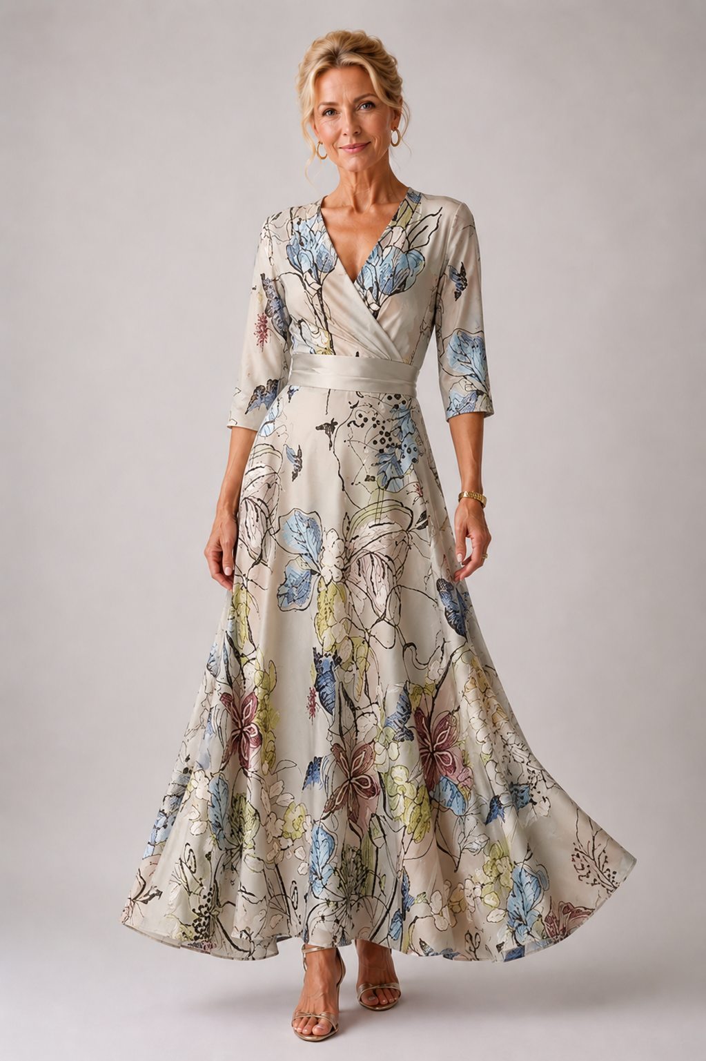 Vittoria | Abito Chic a Fiori