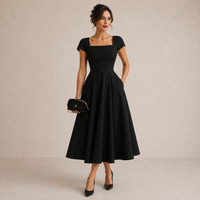 Rosalia | Abito Midi Svasato