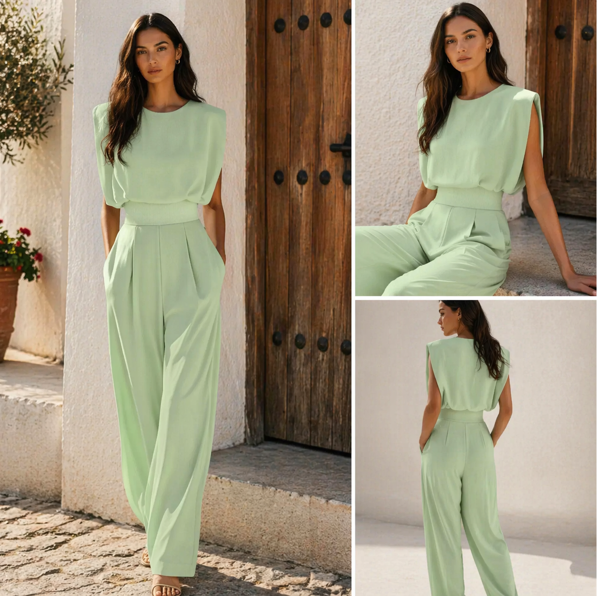 Noemi | Tuta Elegante con Vita