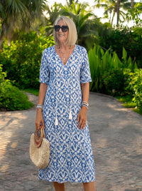Luna | Vestito midi dallo stile boho informale