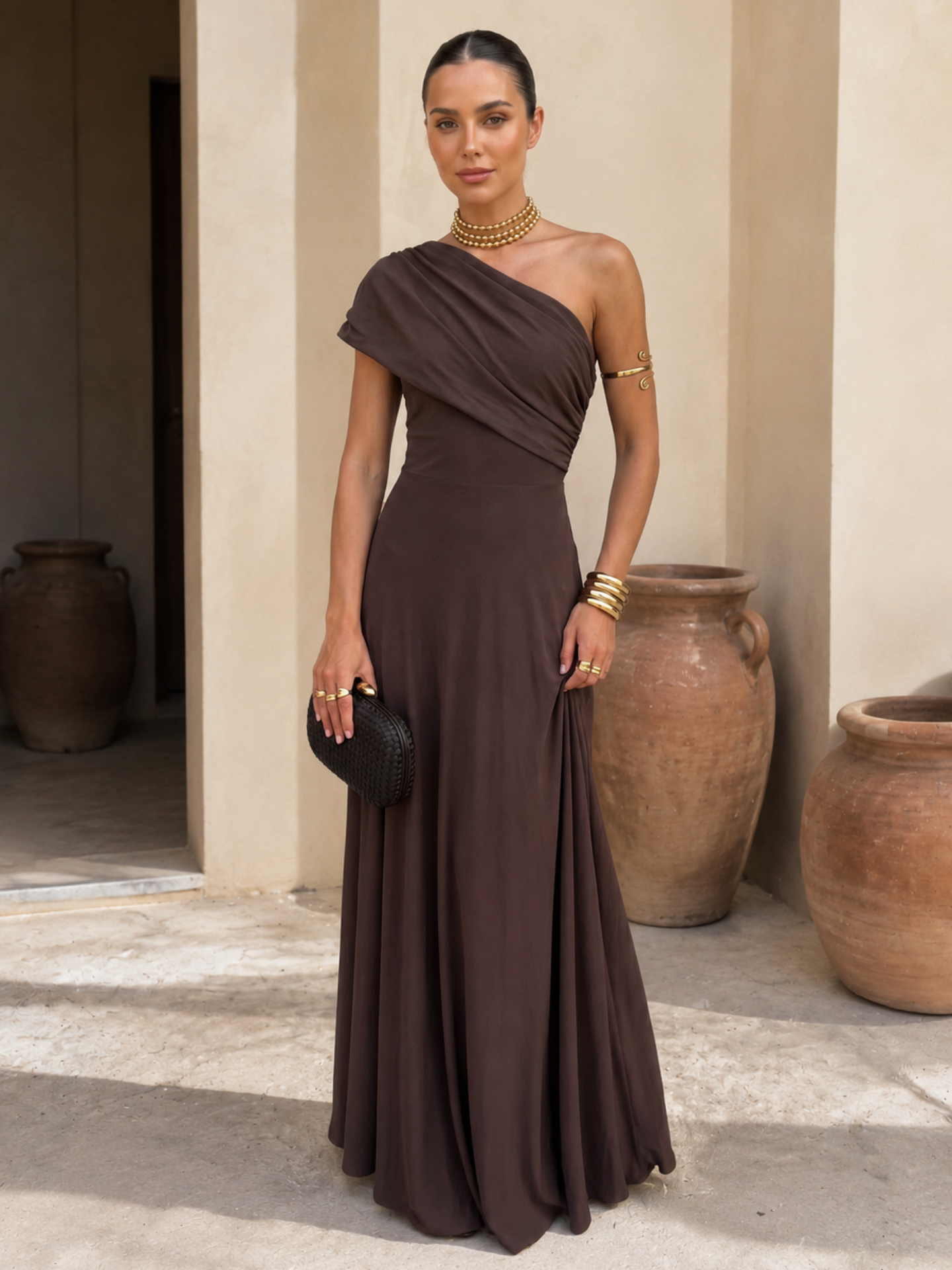 Abito Toledo in colore marrone