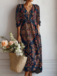 Maxi abito bohemien Lieke