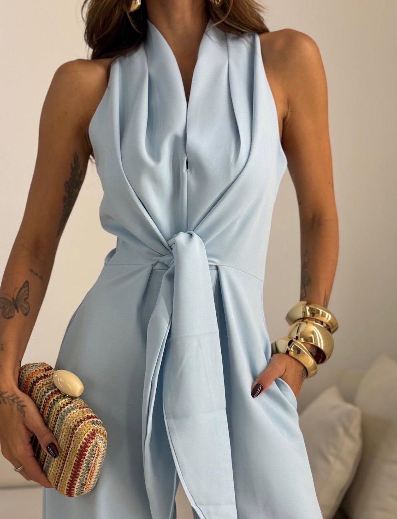 Evelyn | Fluid Tailored Jumpsuit