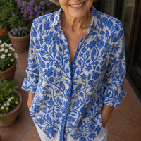 Fiona | Blusa Primavera Giardino