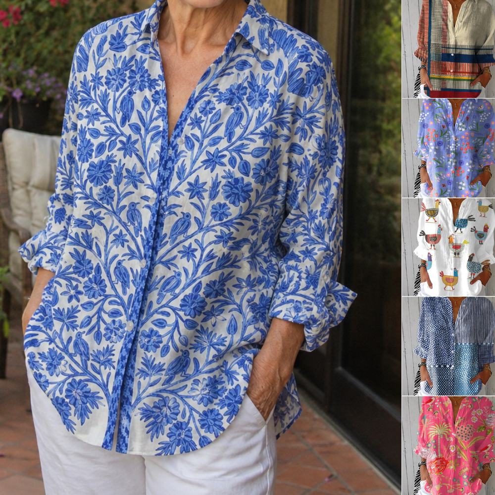 Fiona | Blusa Primavera Giardino