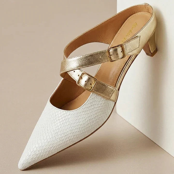 Zelle | Mules in Pelle Vera
