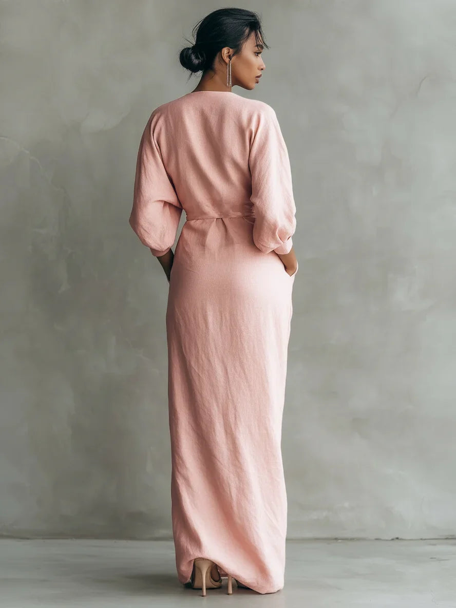 Harper | Maxi V-Neck Dress