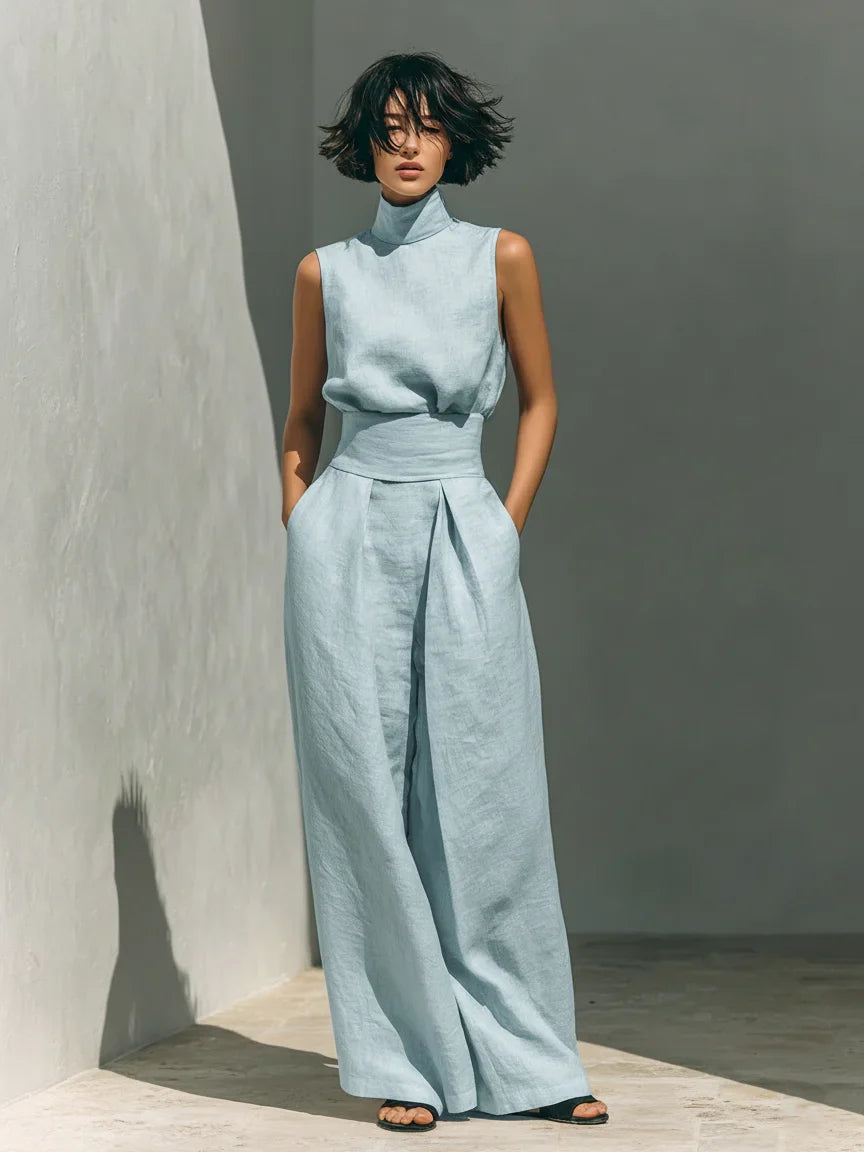 Maya | Cotton-Linen Two-Piece Set