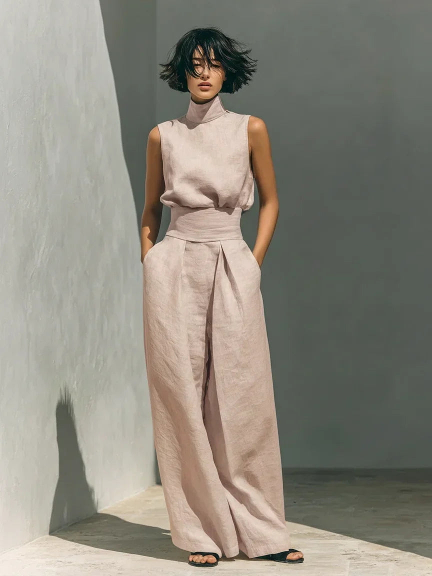 Maya | Cotton-Linen Two-Piece Set