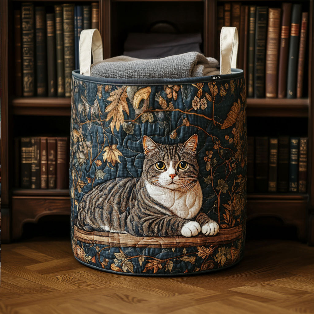 Gatto | Cesto della Biancheria Artigianale