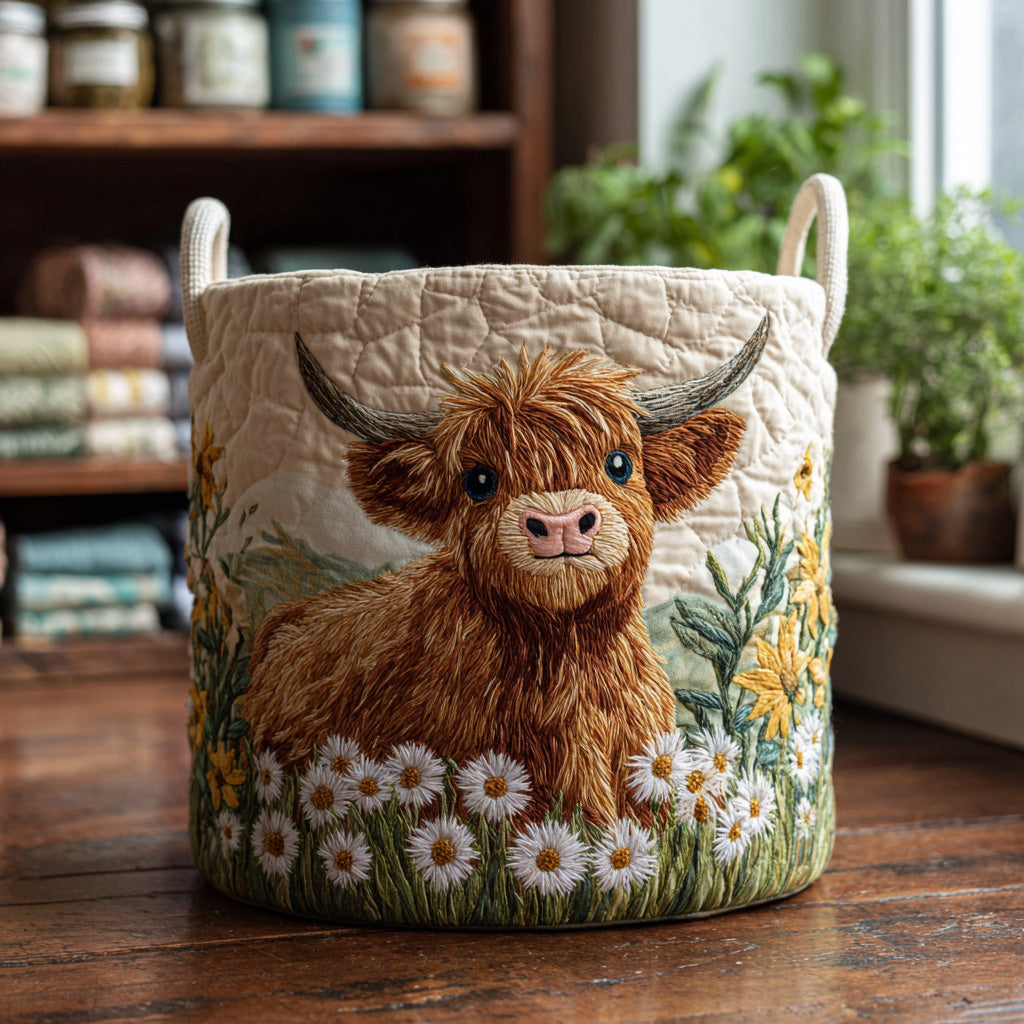 Highland Charm | Cesto per la Lavanderia Fatti a Mano