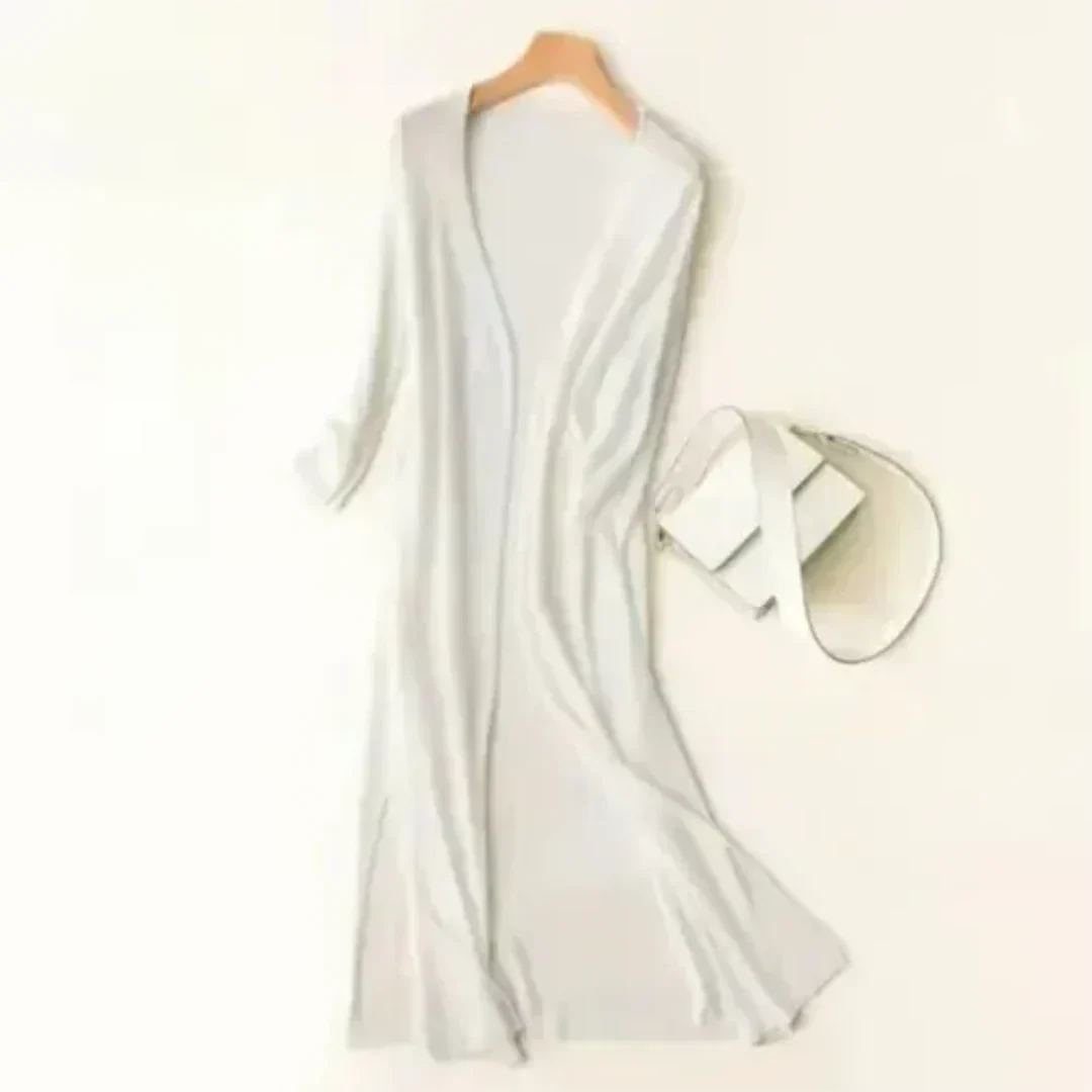 Cardigan lungo leggero ed elegante per donne