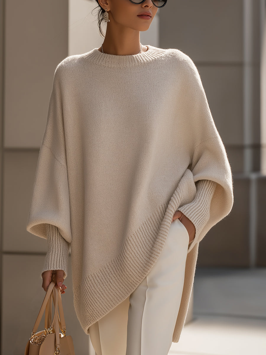Isolde | Maglione Oversize con Drappeggio