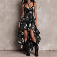Loretta | Vestito Floreale Hi-Low