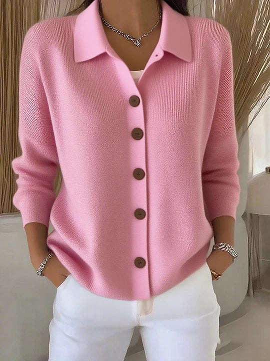 Josephine | Cardigan con bottoni e colletto