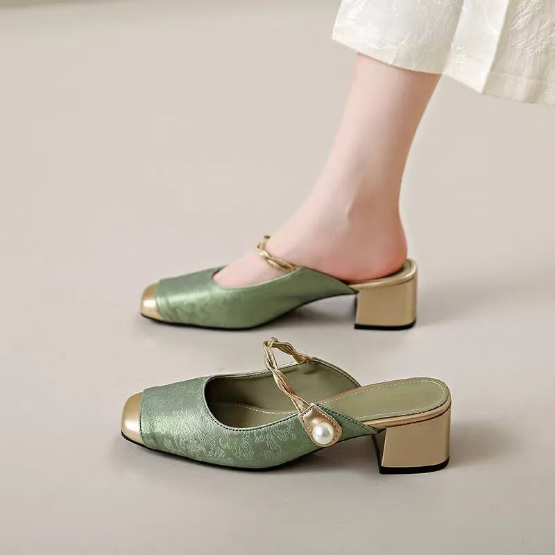 Melina | Mule in Pelle Vera