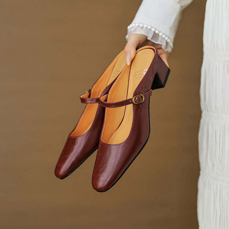 Vian | Mules in Pelle Vera