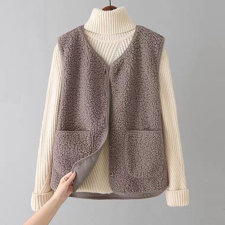Gaia | Cardigan Senza Maniche – Lucia Toscana