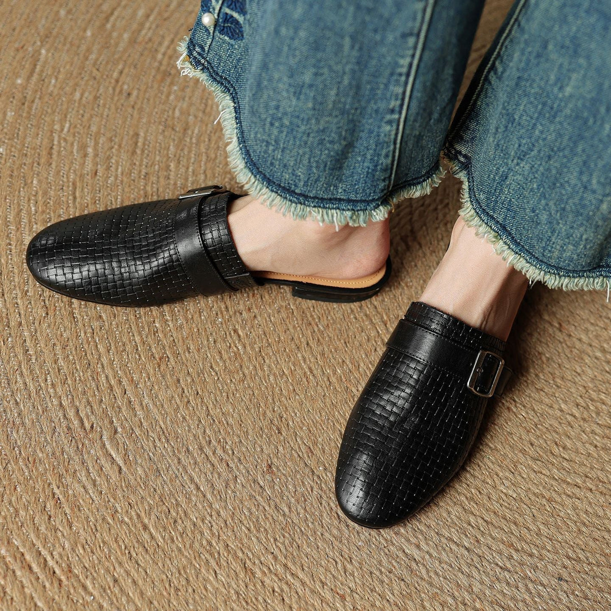 Emrie | Mules in Pelle Vera