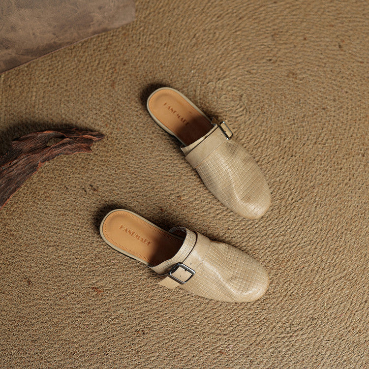 Emrie | Mules in Pelle Vera