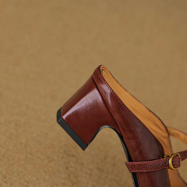 Vian | Mules in Pelle Vera