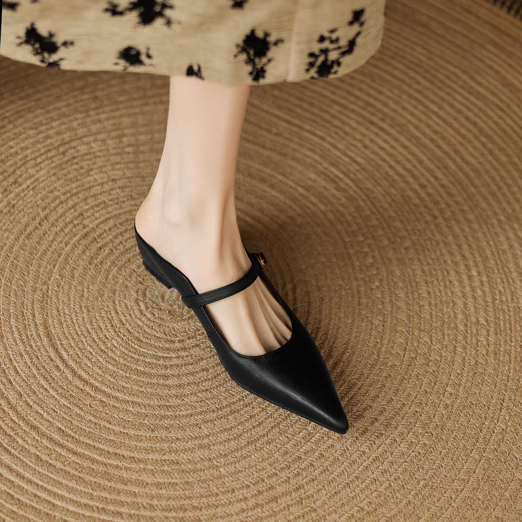 Neok | Mule in Pelle Vera