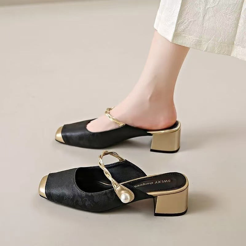 Melina | Mule in Pelle Vera