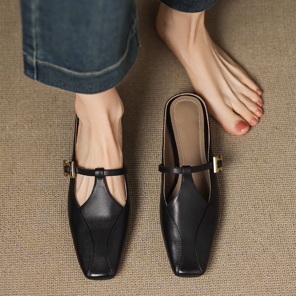 Keva | Mule in Pelle Vera