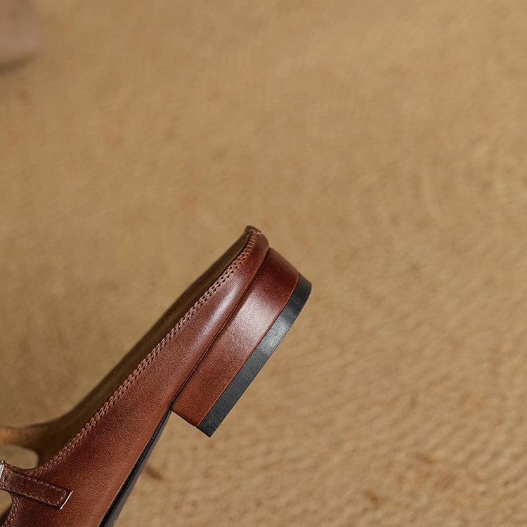 Marvyn | Mule in Pelle Vera