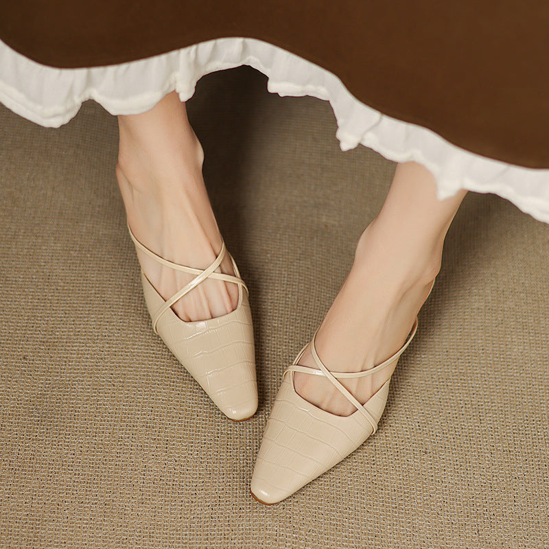 Mire | Mule in Pelle Vera