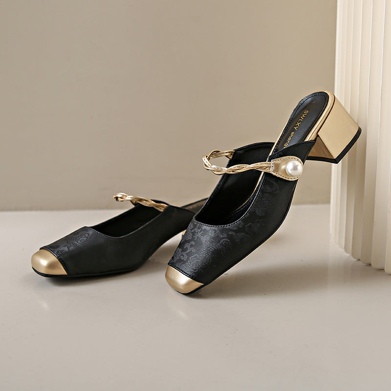 Melina | Mule in Pelle Vera