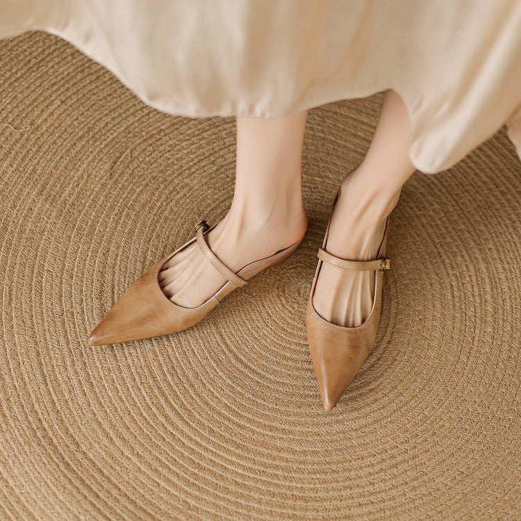 Neok | Mule in Pelle Vera